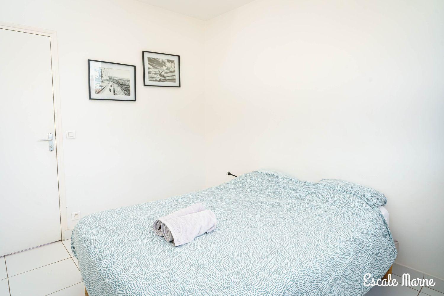 Escale-Marne Fr - 102 - Free Parking - Free Luggage Storage - All Equipped - Linen Included - Washing Machine - 10Mn Walk Metro 8 - Rer A - Panoramic View - From 1 To 4 Guests เมซง-อัลฟอร์ ภายนอก รูปภาพ